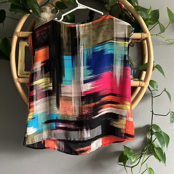 SPENSE Colourful Women’s Sleeveless Blouse - Picture 3 of 6